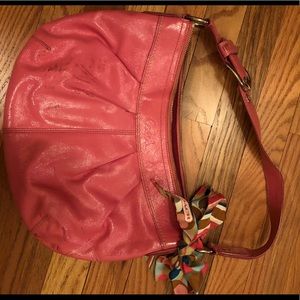 Pink Patent Leather Handbag
